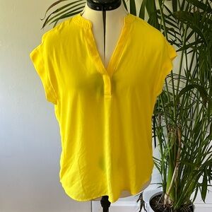 NWT Cynthia Steffe Yellow Tunic Size S
